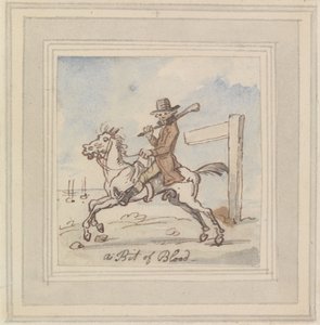 Un poco de sangre de Thomas Rowlandson